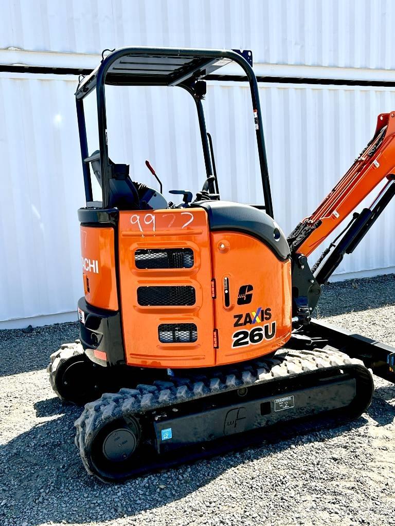 Hitachi ZX26U-5N Minigraafmachines < 7t