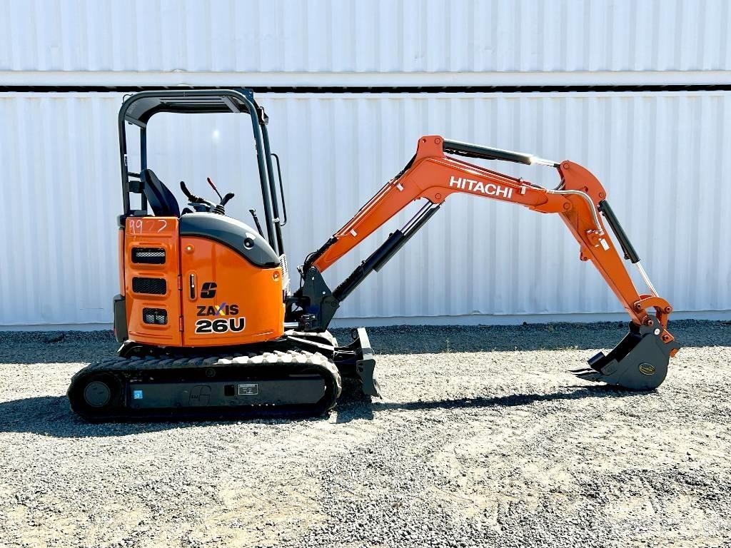 Hitachi ZX26U-5N Minigraafmachines < 7t