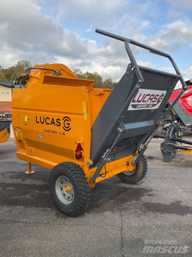Lucas Castor 20 R Balenhakselaars, -snijders en -afwikkelaars