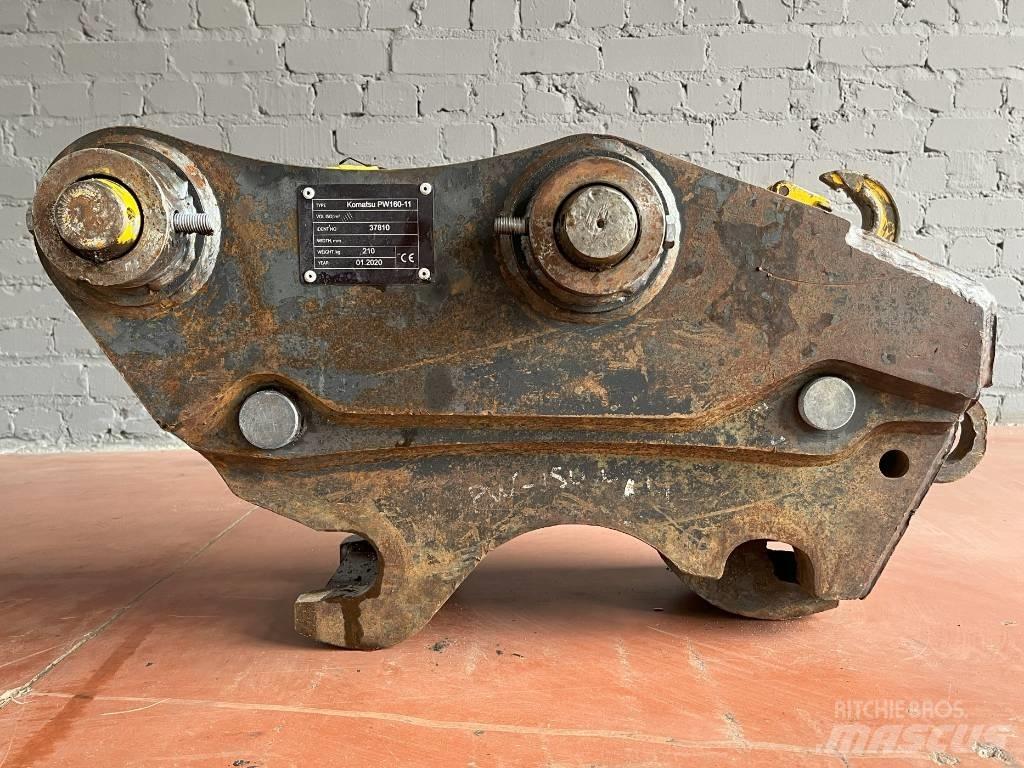 Komatsu PW160-11 Snelkoppelingen