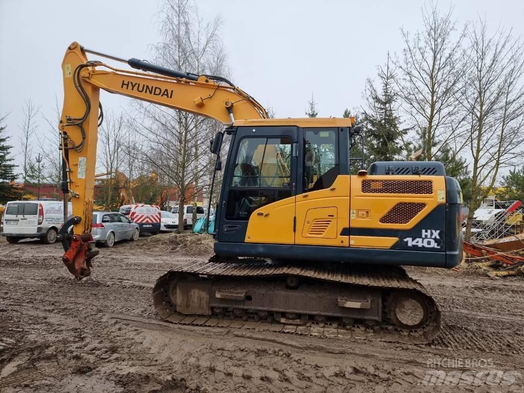 Hyundai HX 140 L Rupsgraafmachines