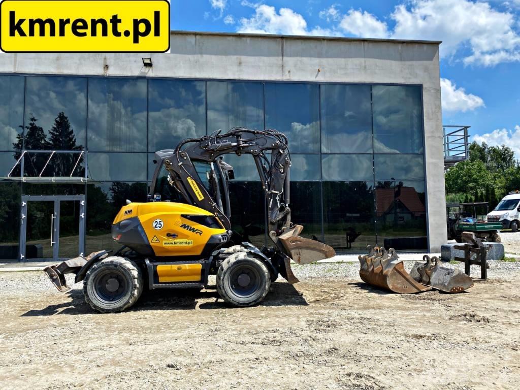 Mecalac 9 MWR. Wielgraafmachines