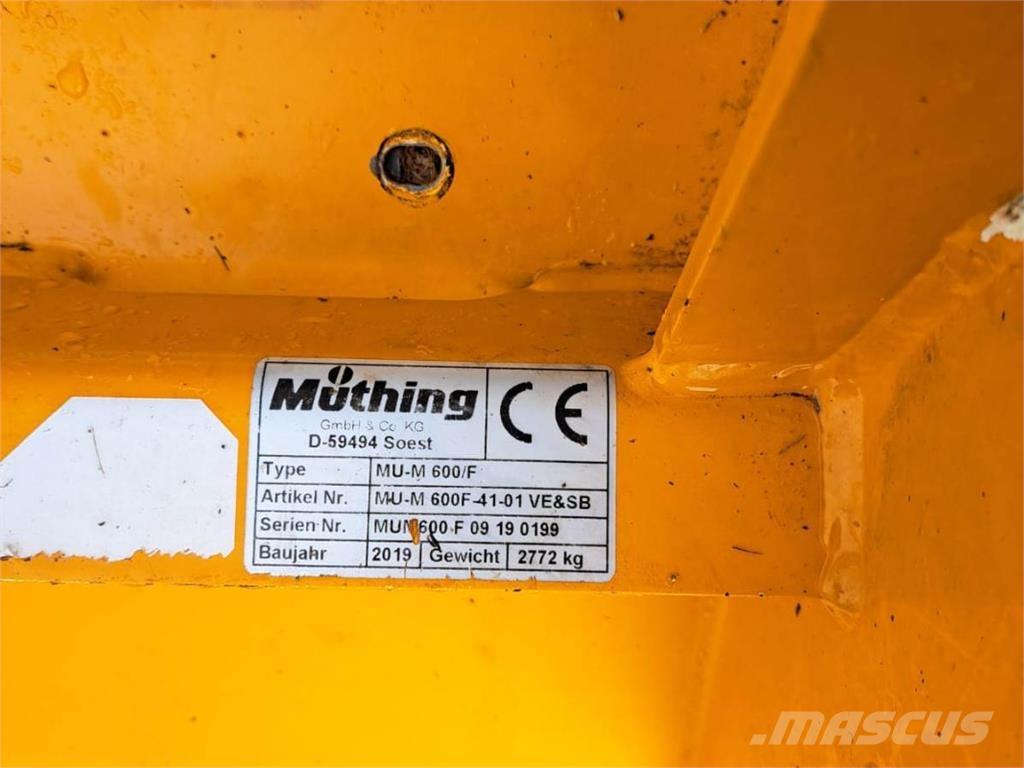 Müthing MU-M 600 F Terreinbeheermachines - overige