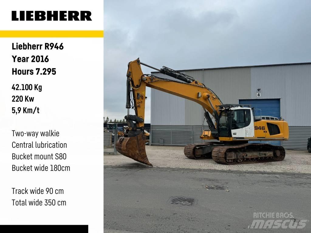 Liebherr R946 Rupsgraafmachines