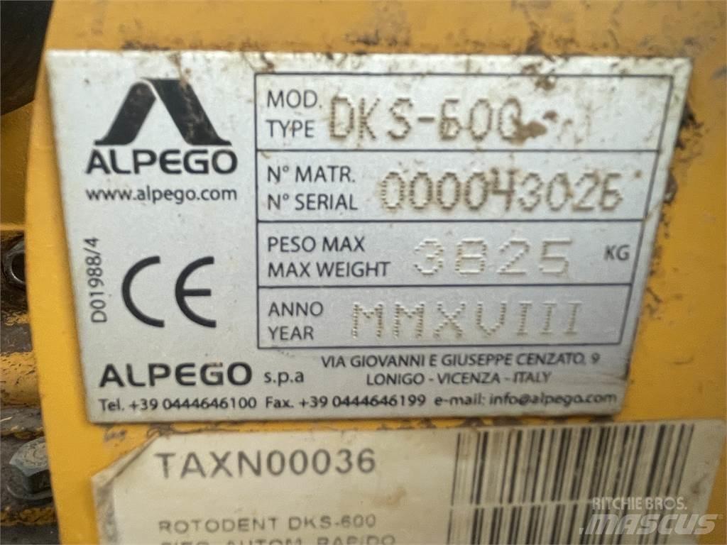 Alpego DKS-600 Rotorkopeggen / rototillers