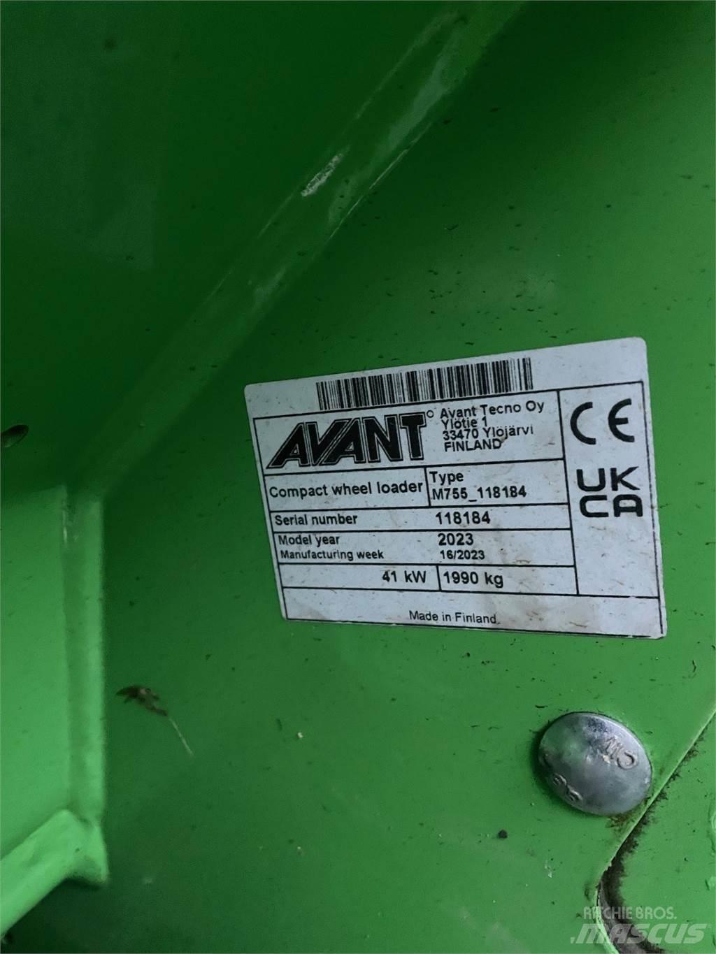 Avant AV 755I Wielladers
