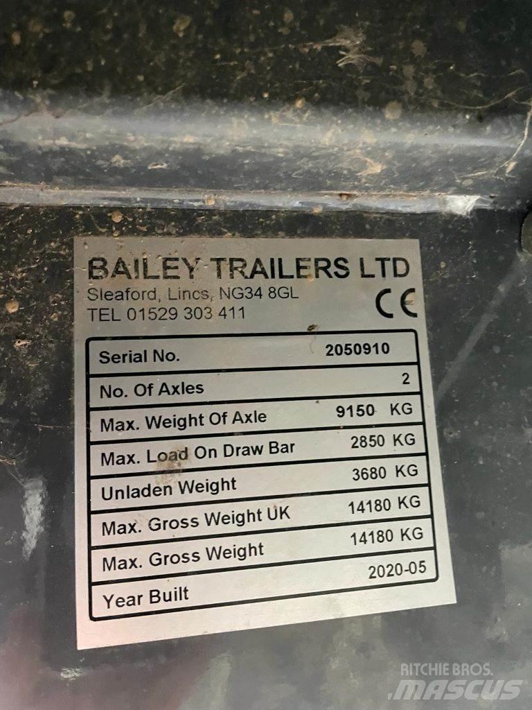 Bailey 10 TONNE Balenwagens