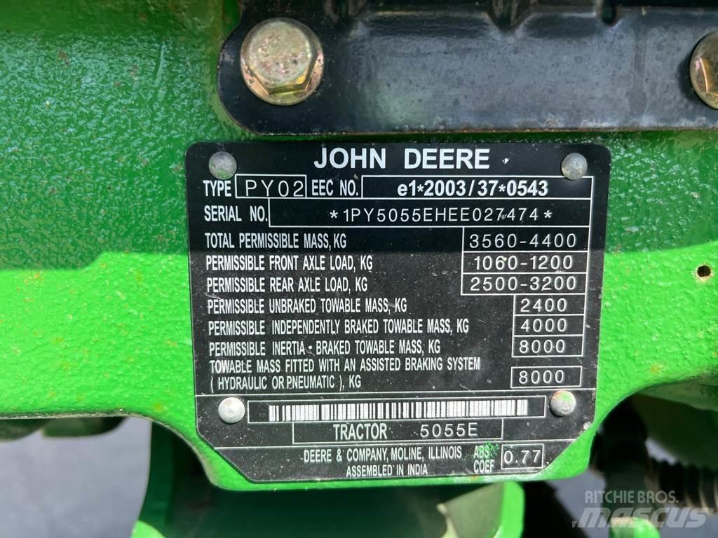 John Deere 5055E Tractoren