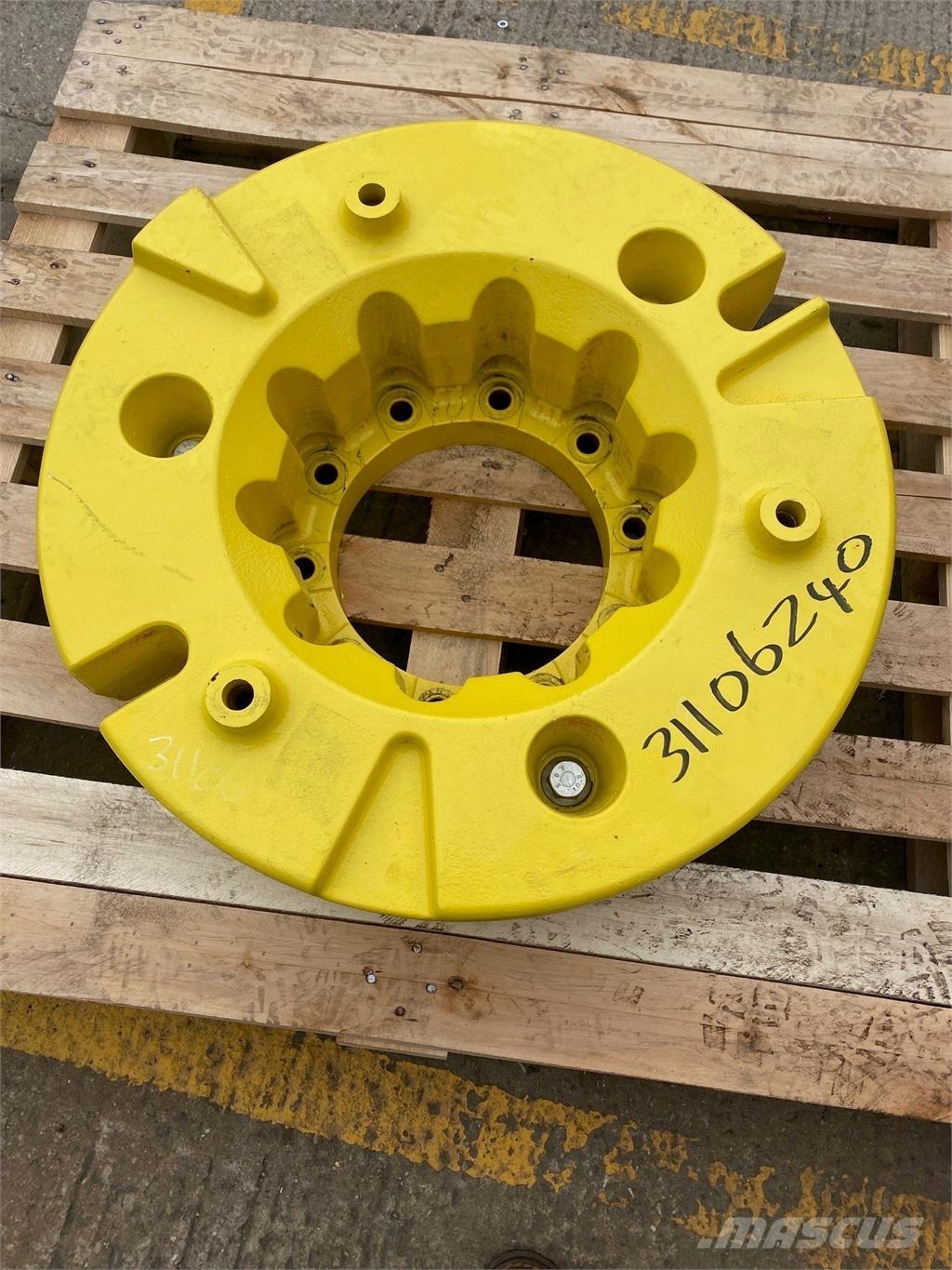 John Deere 600KG Banden, wielen en velgen