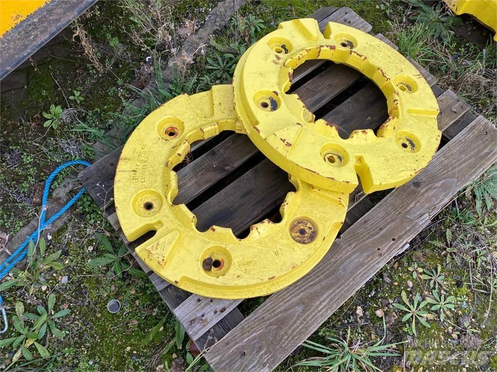 John Deere 600KG Banden, wielen en velgen