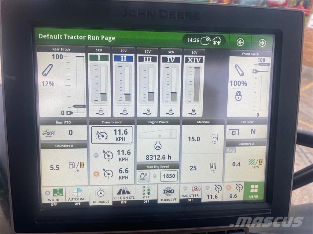 John Deere 6250R Tractoren