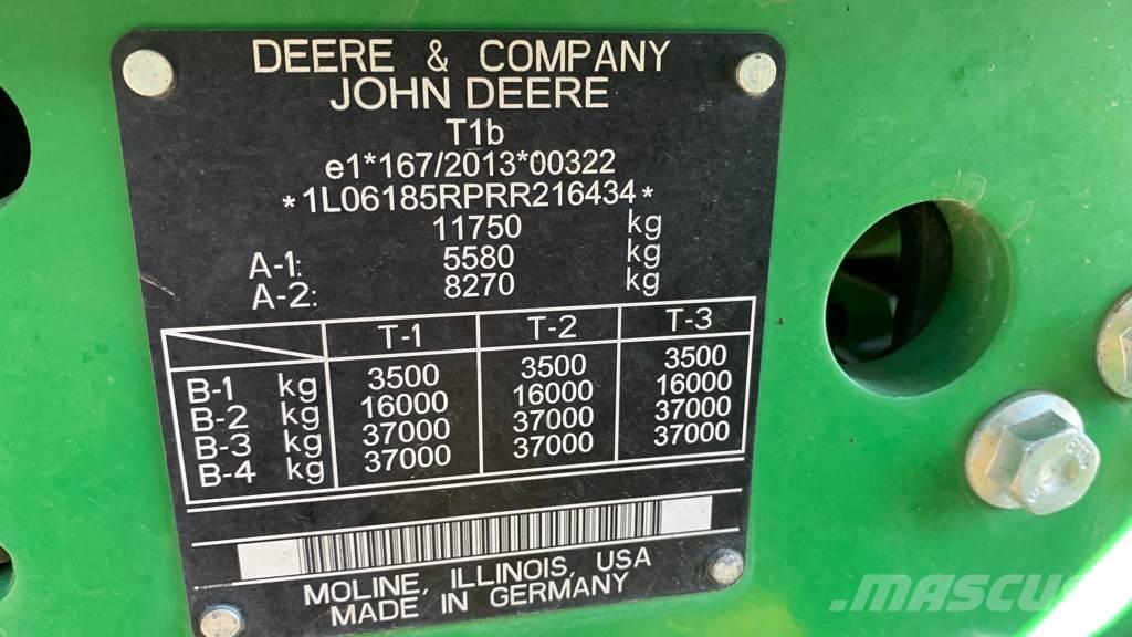John Deere 6R185 Tractoren