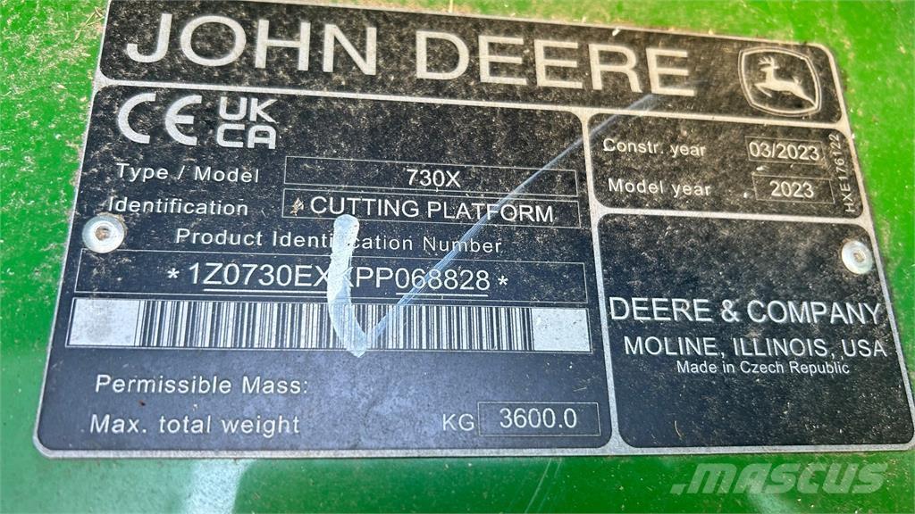 John Deere 730X Maaidorsmachines