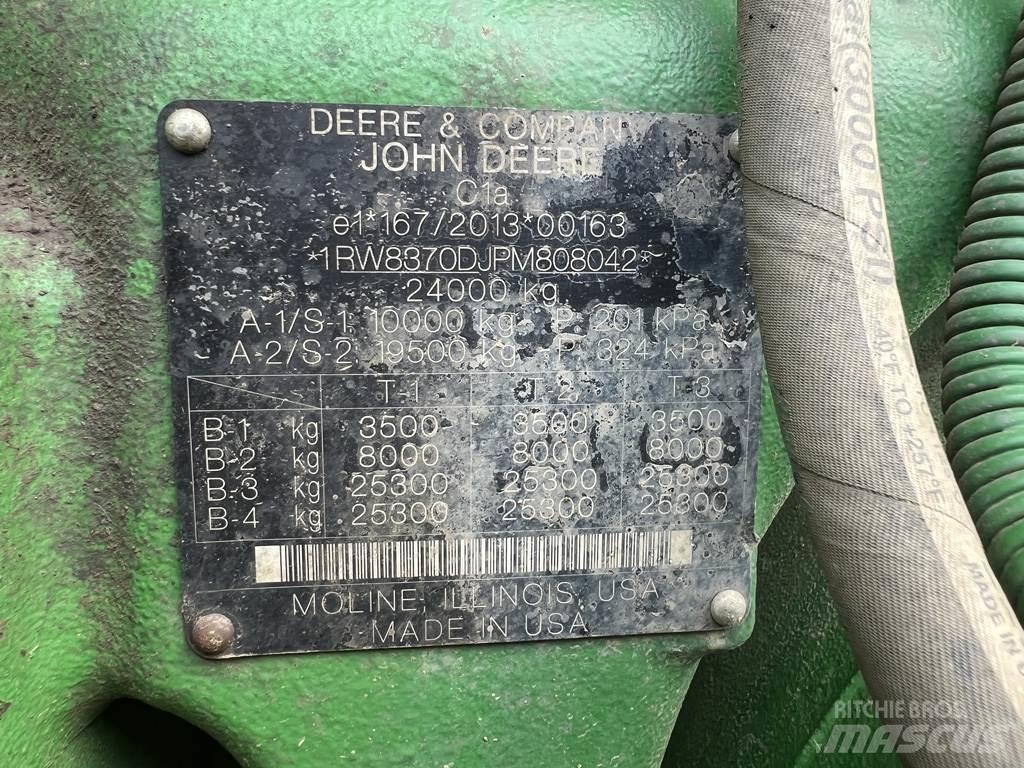 John Deere 8RX370 Tractoren