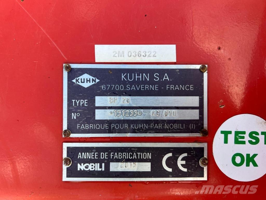 Kuhn BP28 Klepelmaaiers