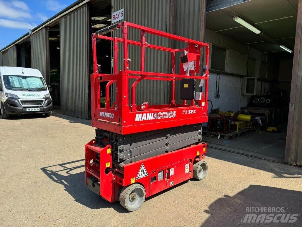 Manitou 78 SEC Schaarhoogwerkers