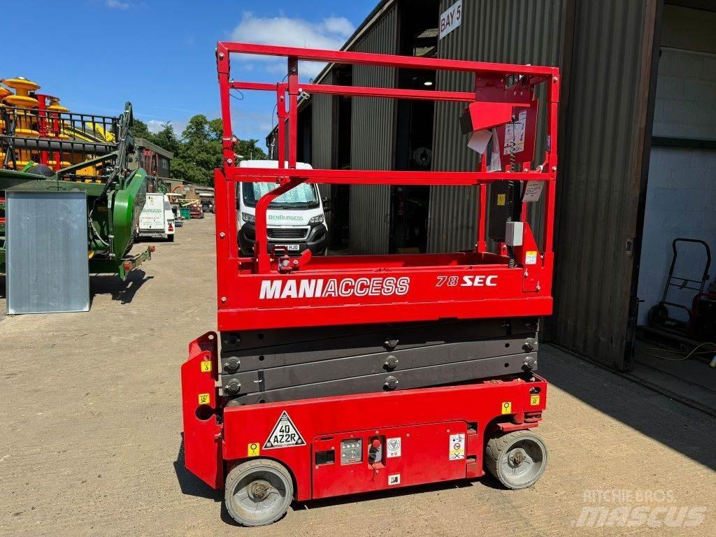 Manitou 78 SEC Schaarhoogwerkers