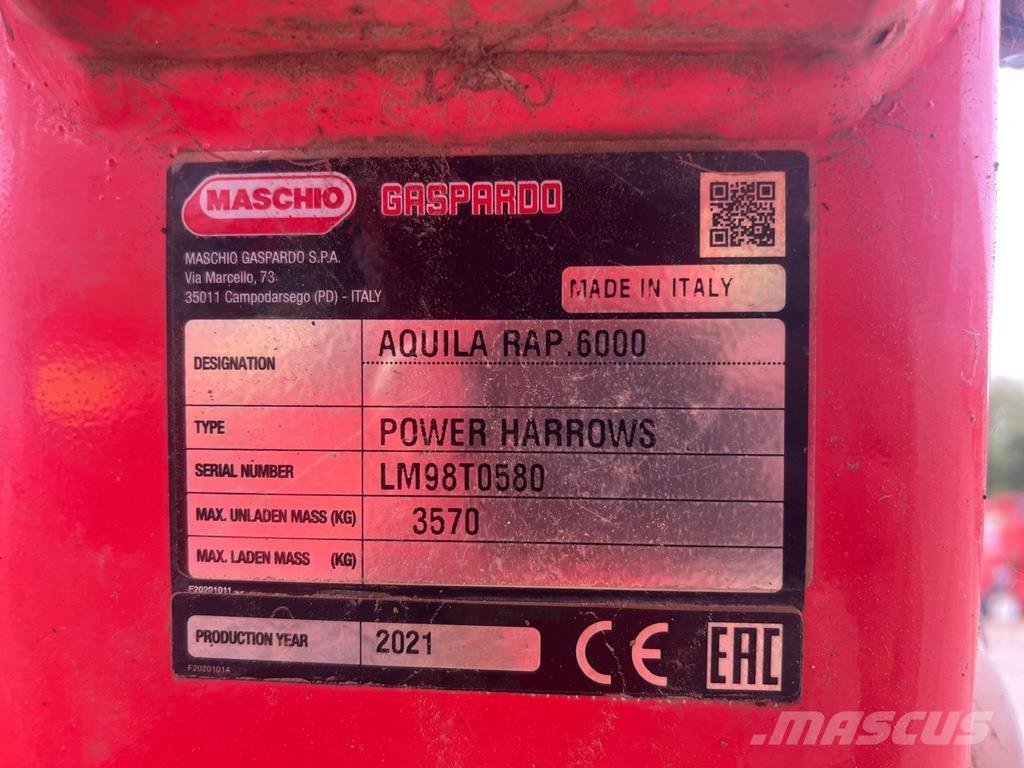 Maschio AQUILA 6M Rotorkopeggen / rototillers