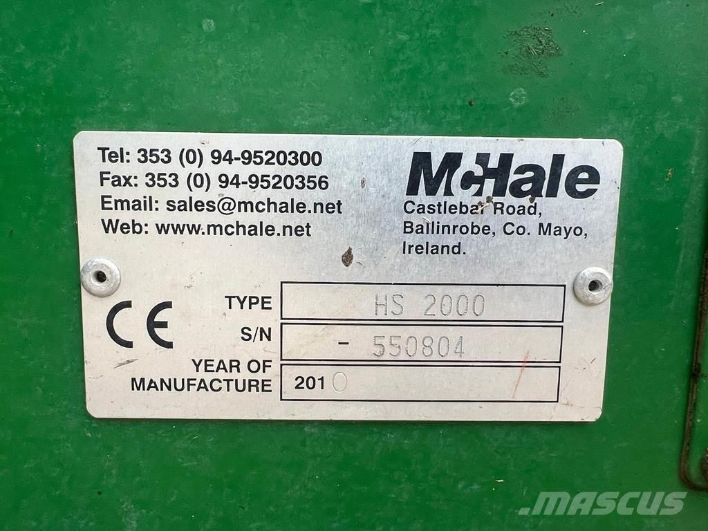 McHale HS2000 Klepelmaaiers