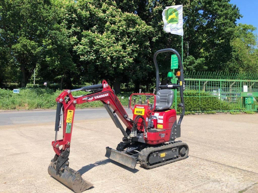 Yanmar SV08-1C Midigraafmachines 7t - 12t