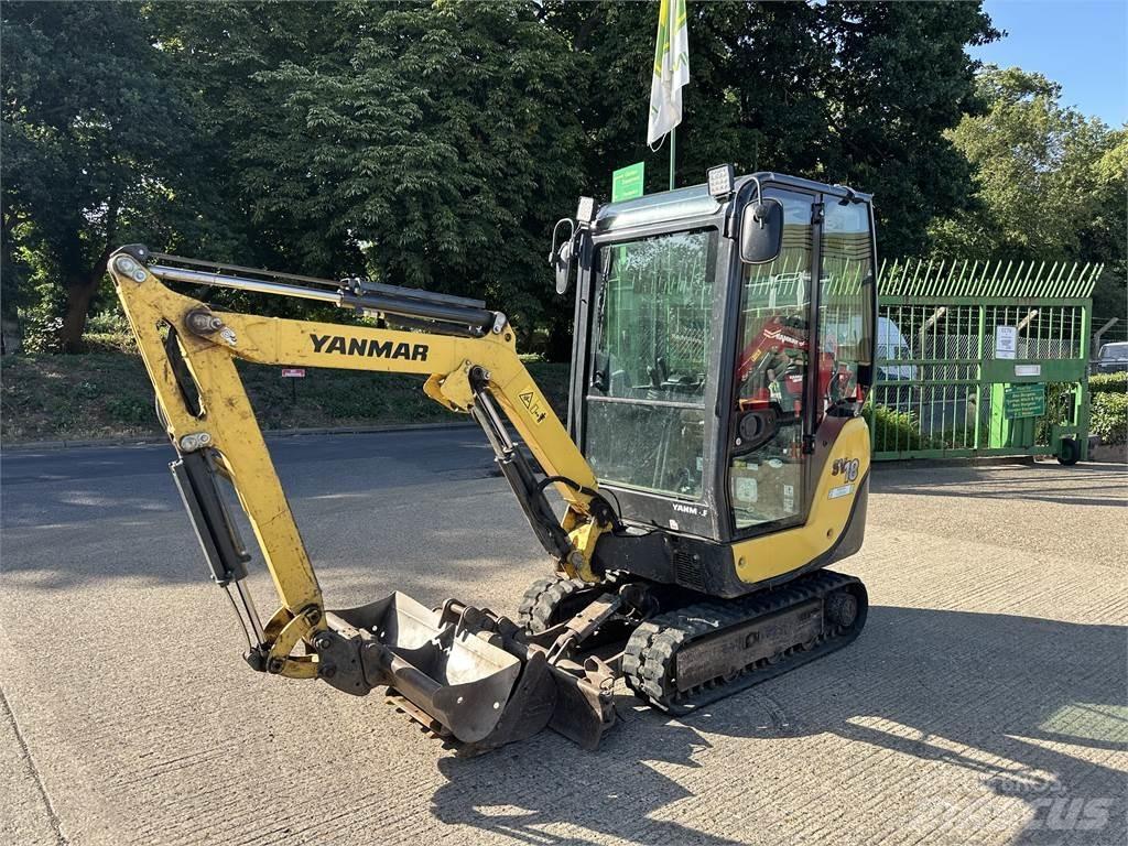 Yanmar SV18 Midigraafmachines 7t - 12t