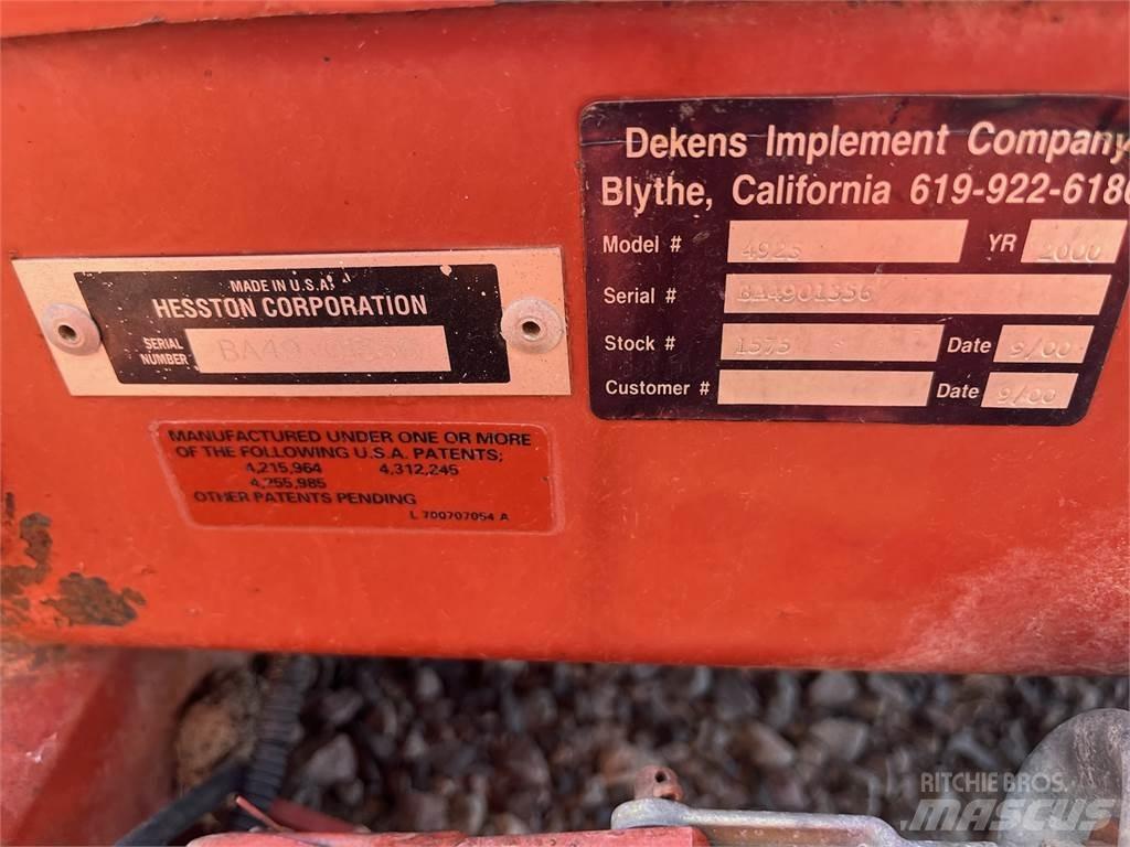 Hesston BA49 Balenklemmen