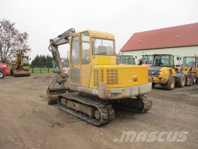 Volvo EC 70  ECR 88 Midigraafmachines 7t - 12t