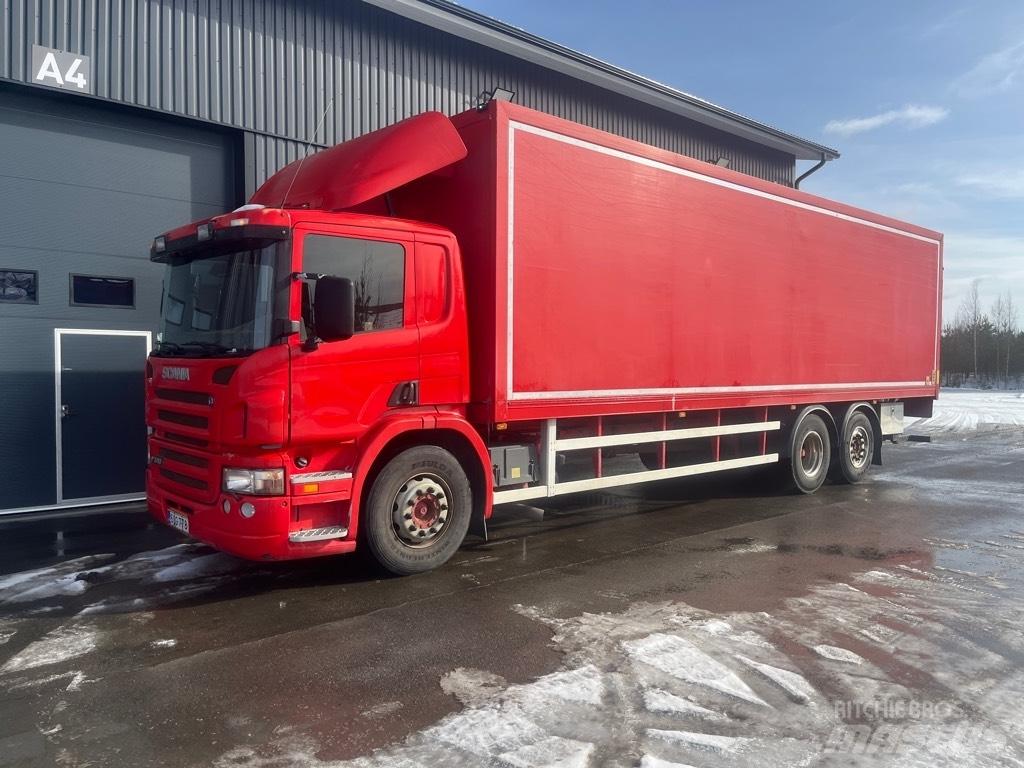 Scania P 340 Bakwagens met gesloten opbouw