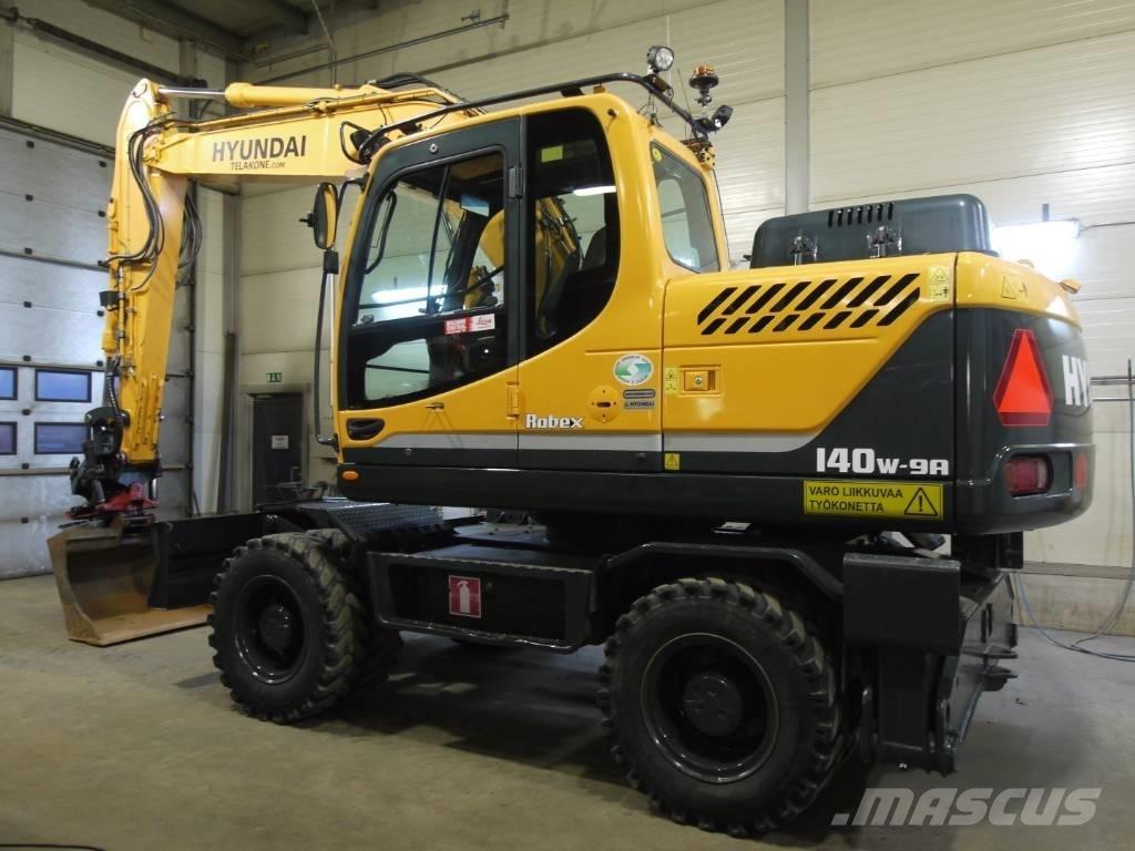 Hyundai R 140 W-9A Wielgraafmachines