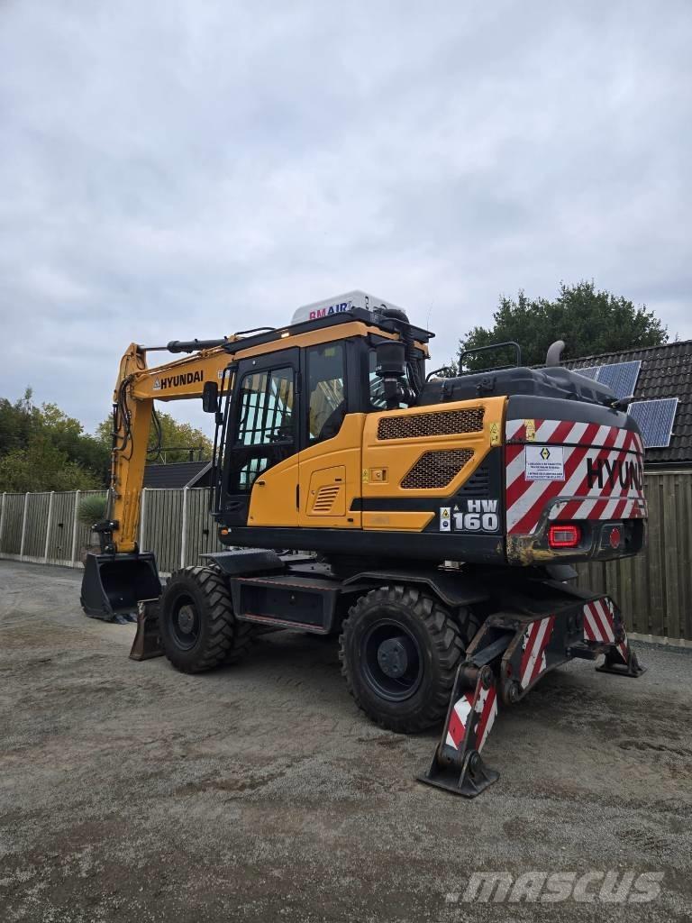 Hyundai HW 160 Wielgraafmachines