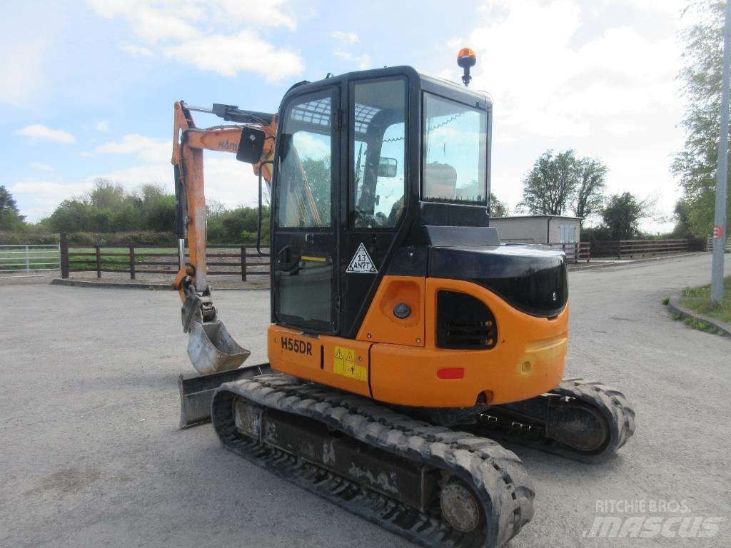 Hanix H 55 DR Minigraafmachines < 7t