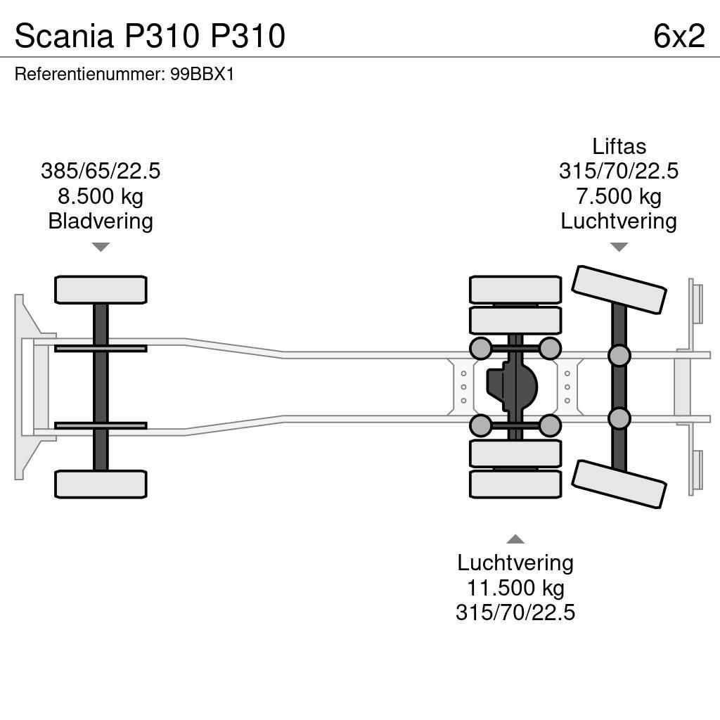 Scania P310 P310 Vuilniswagens