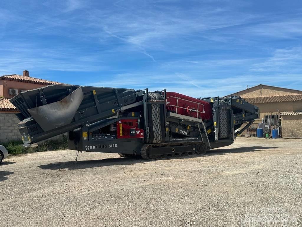 Maximus 512 S Mobiele zeefinstallaties