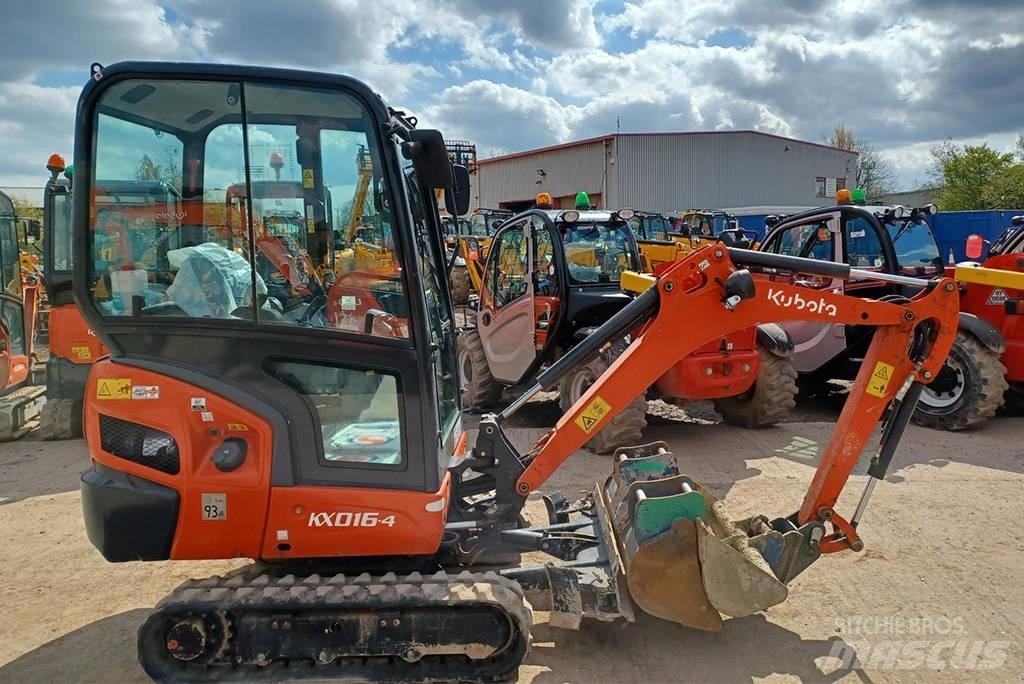 Kubota KX016-4G Minigraafmachines < 7t