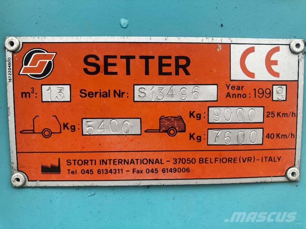 Storti setter ds 130 Uitkuilmachines