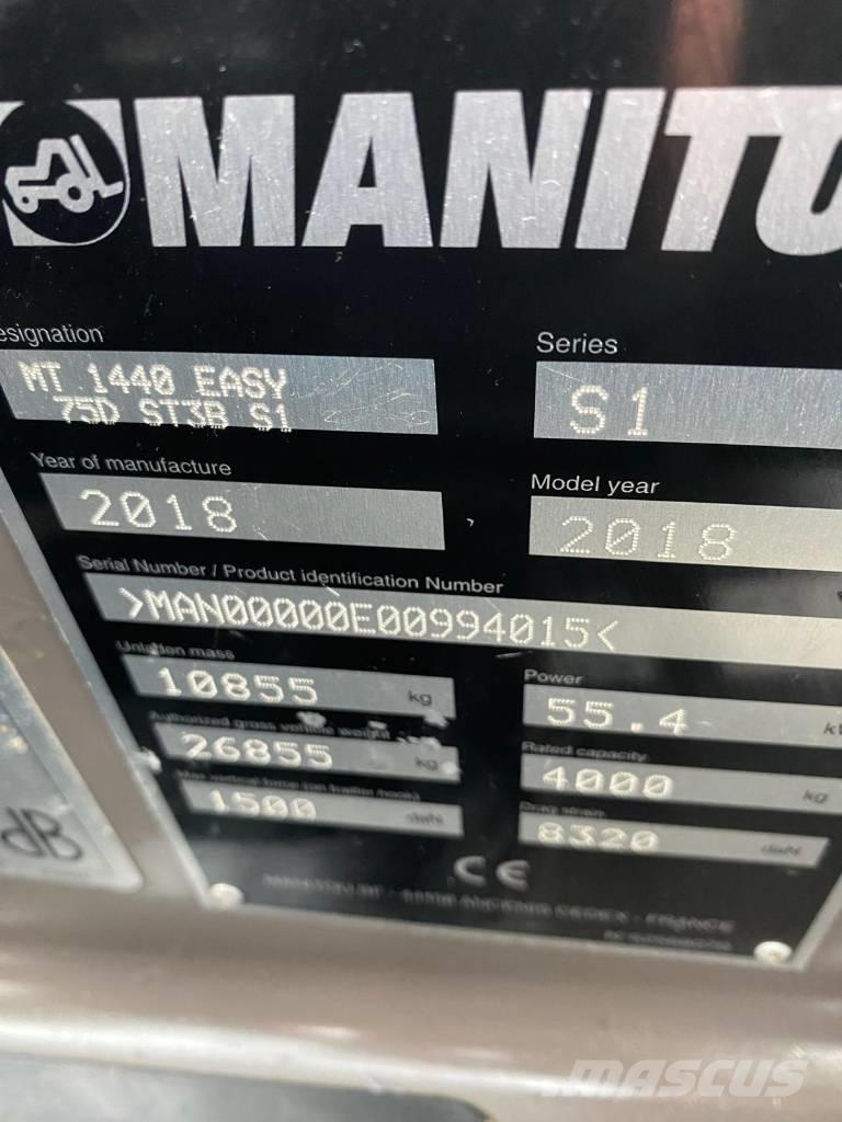 Manitou MT 1440 Verreikers