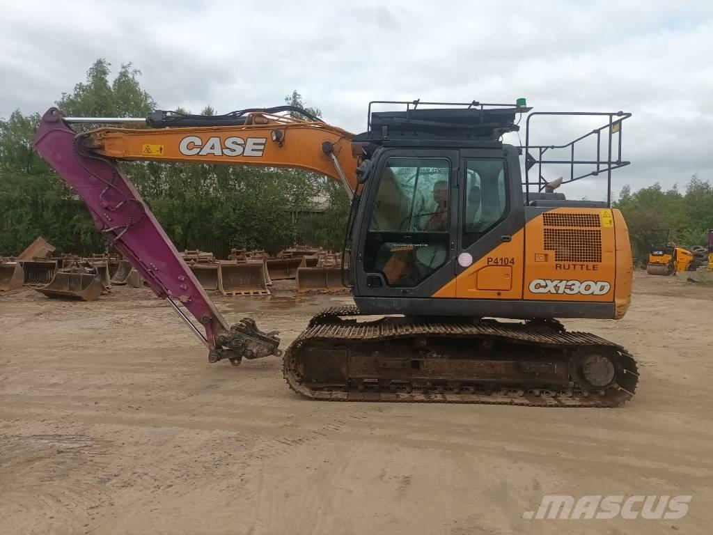 CASE CX 130 D Rupsgraafmachines