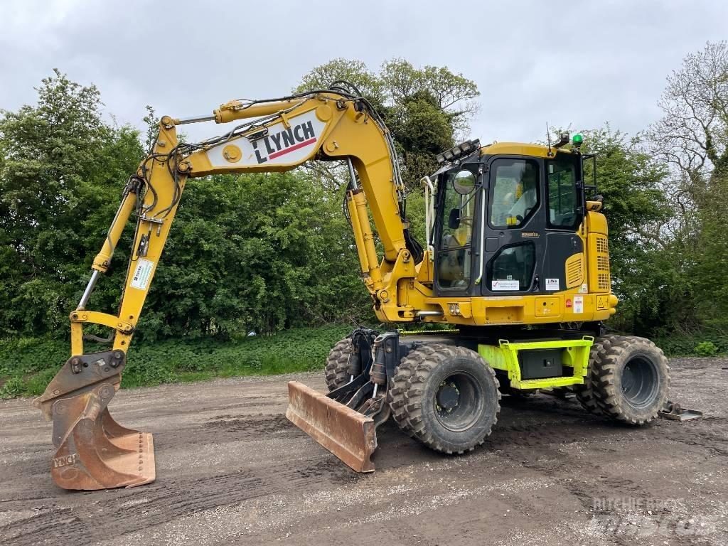 Komatsu PW 118 Wielgraafmachines