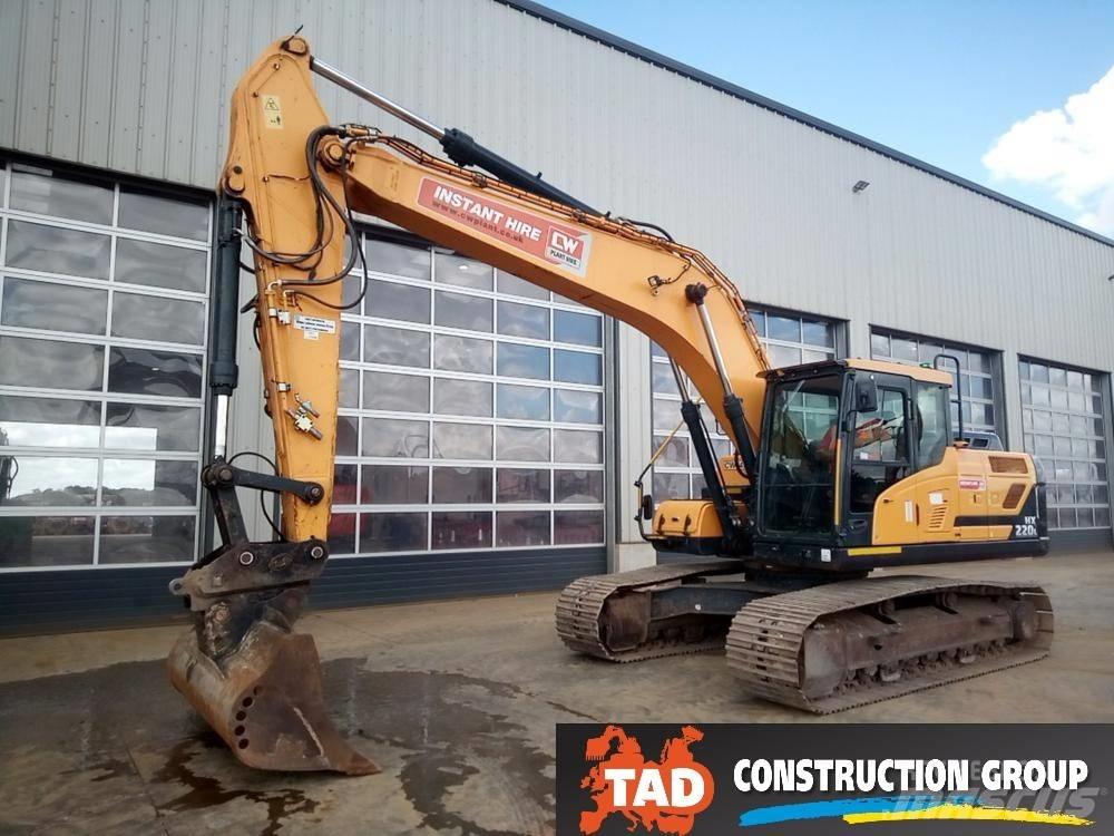 Hyundai HX 220 L Rupsgraafmachines