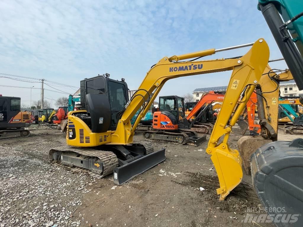 Komatsu PC 55 Minigraafmachines < 7t