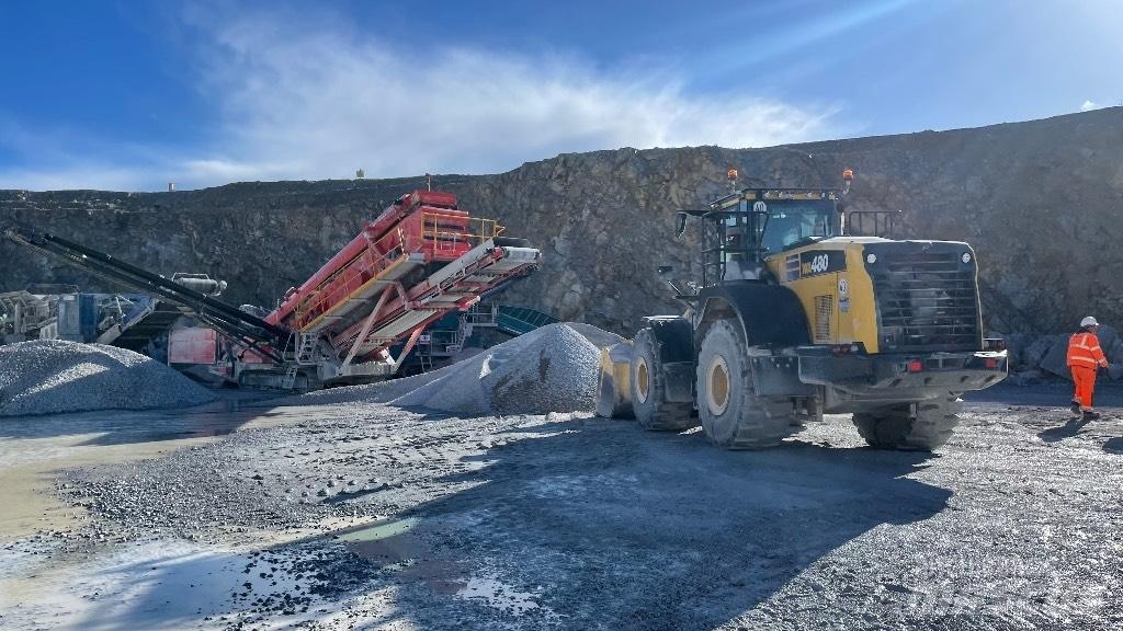 Komatsu WA480 Wielladers