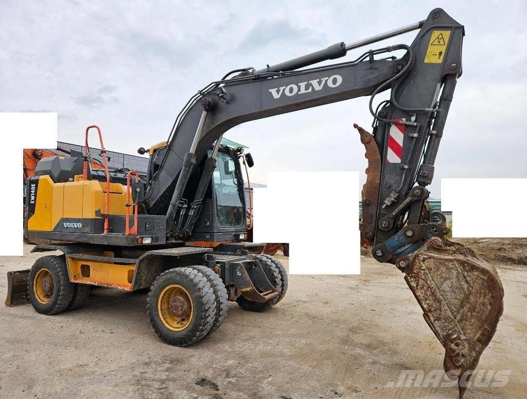 Volvo EW140E Wielgraafmachines