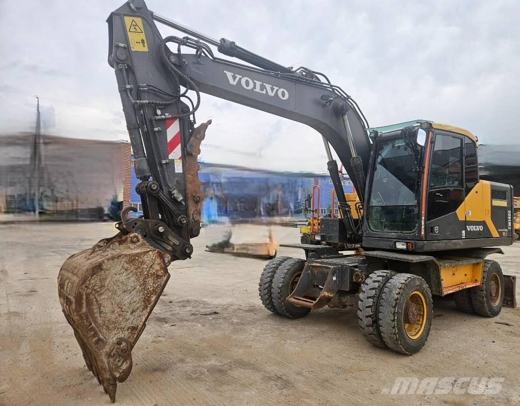 Volvo EW140E Wielgraafmachines