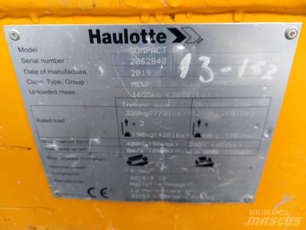 Haulotte Compact 8 Schaarhoogwerkers