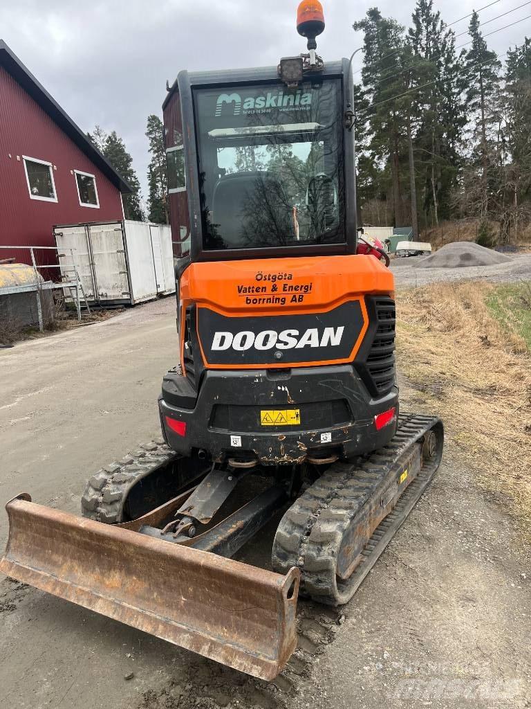 Doosan DX27 Minigraafmachines < 7t