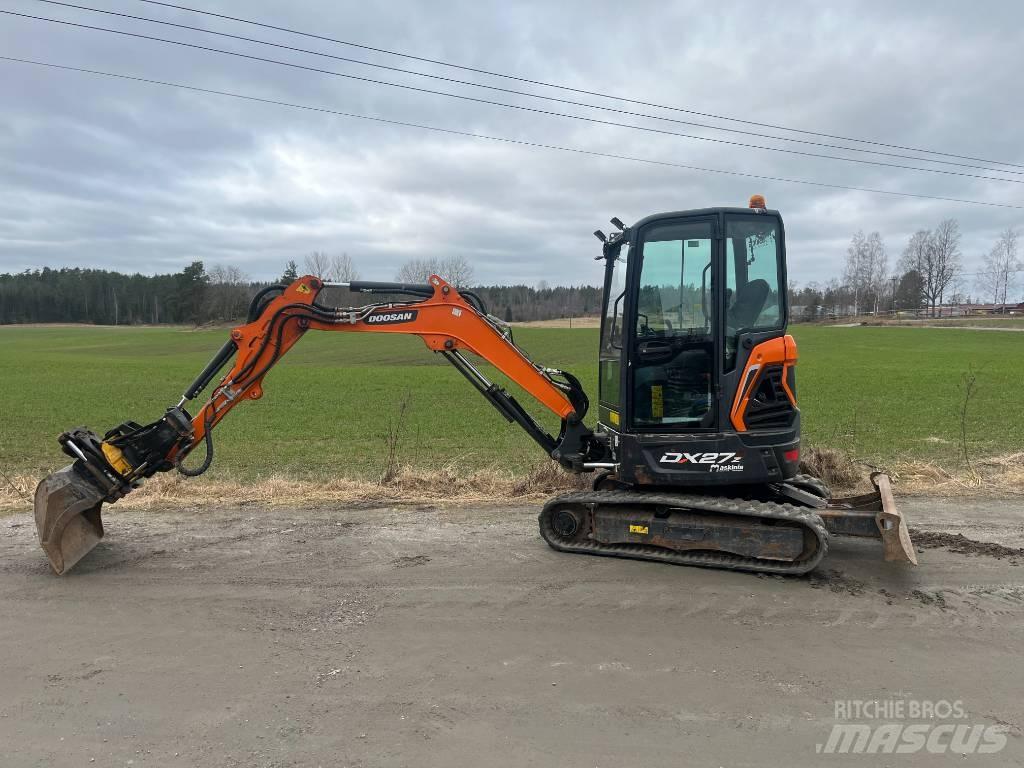 Doosan DX27 Minigraafmachines < 7t