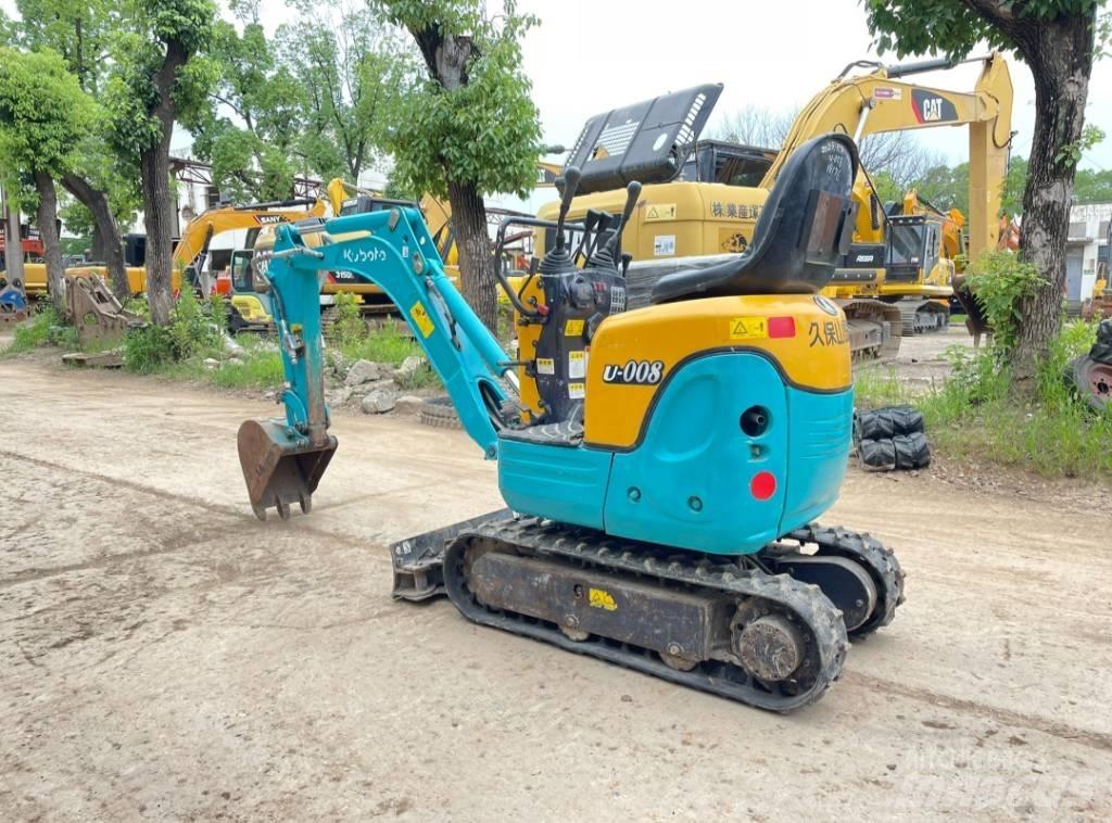 Kubota U 008 Minigraafmachines < 7t