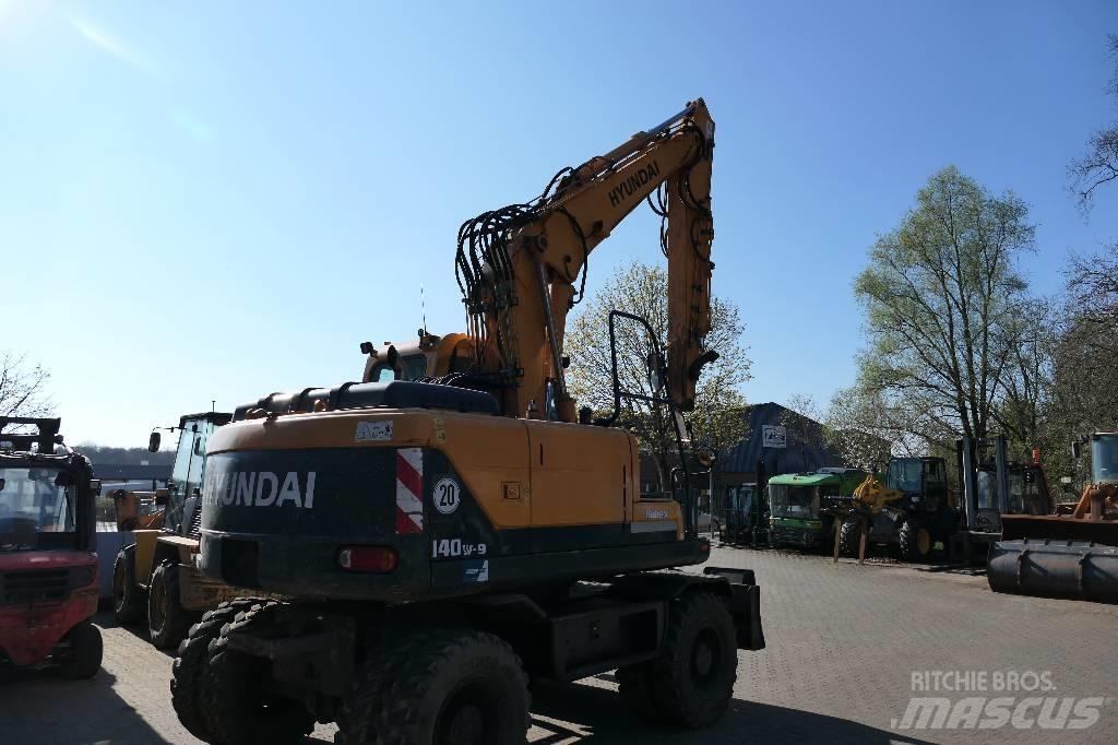 Hyundai 140-9 Wielgraafmachines