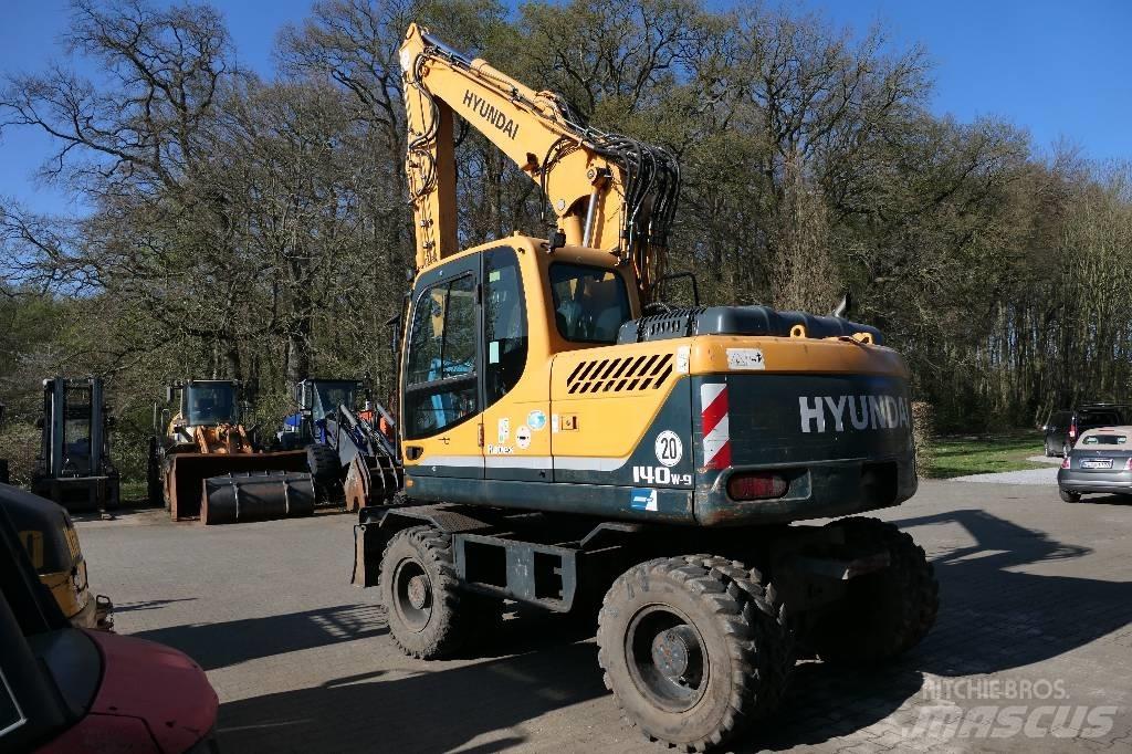 Hyundai 140-9 Wielgraafmachines