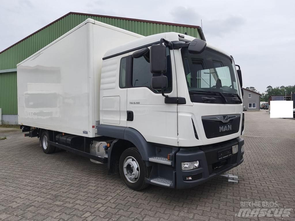 MAN TGL 8.190 Bakwagens met gesloten opbouw